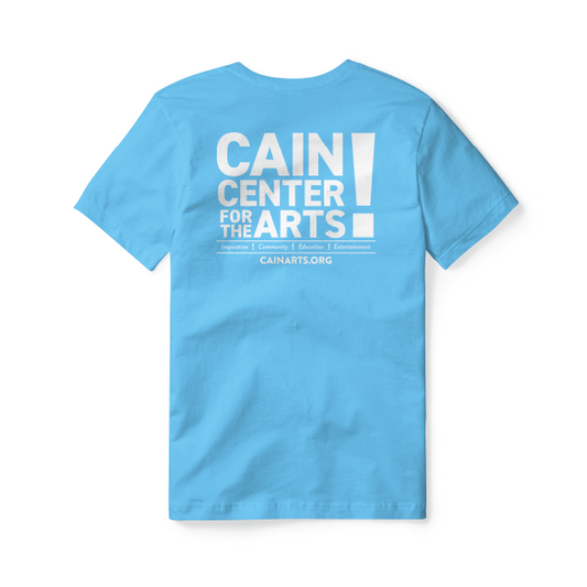 Cain Center Cyan T-shirt