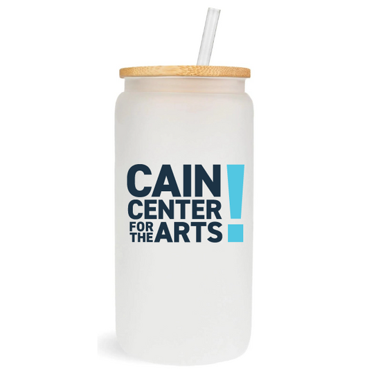Cain Center 16 oz. Frosted Glass "can"