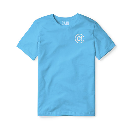 Cain Center Cyan T-shirt