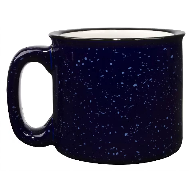 Cain Center 15 oz. Glazed Ceramic Speckled Mug
