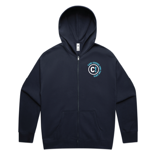 Navy Full Zip Hoodie